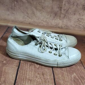 CONVERSE ALL STAR Perforated Leather Chucks